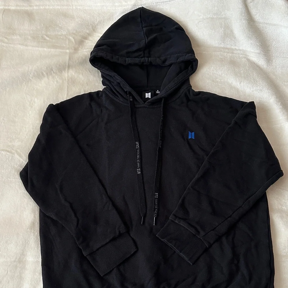 BTS Map of the Soul MOTS Tour Black Hoodie | Limited Edition - Picture 1 of 9